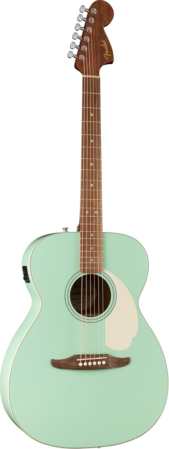 California Standard Monterey E, Spruce Top, Ivory Pickguard, Surf Green