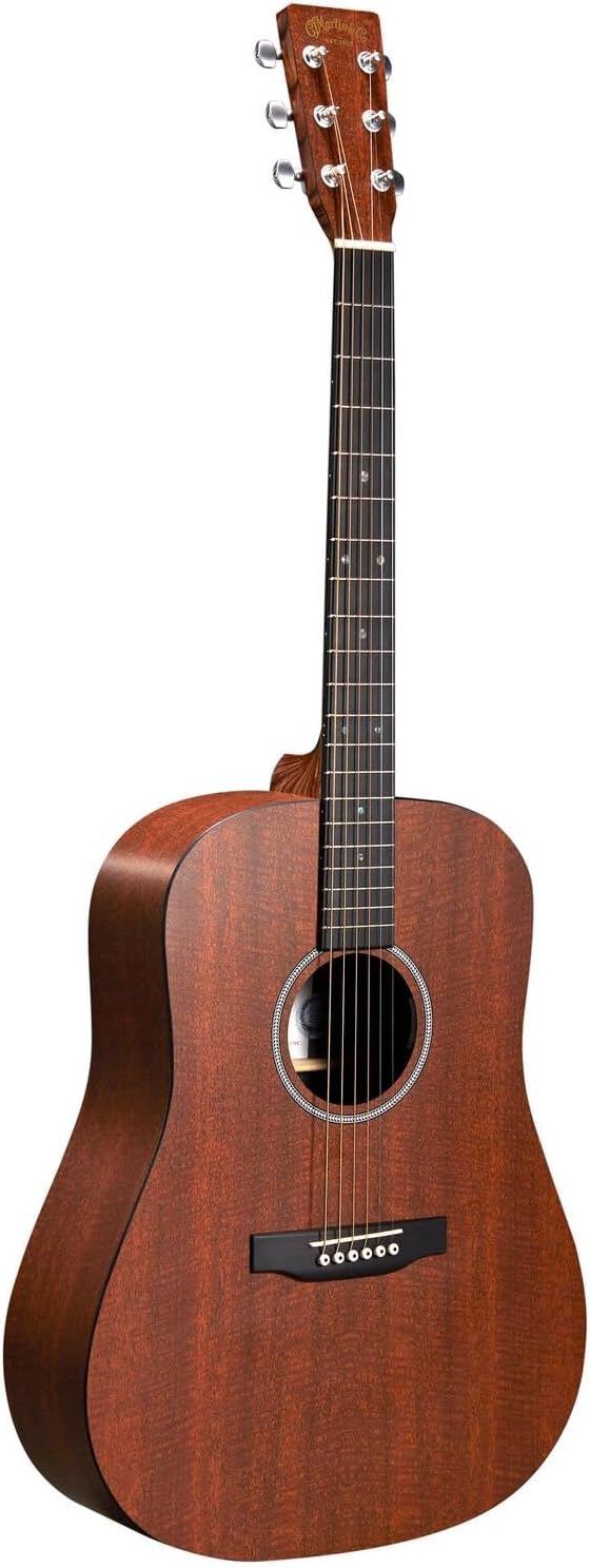 Martin D-X1E Mahogany Acoustic-electric Guitar - Figured Mahogany