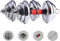 Cast Iron Adjustable Dumbbell Barbell Set (110LB/66LB/44LB), Weight with Connecting Rod 2 in 1 Home Body Workout Exercise Equipment for Men and Woman…