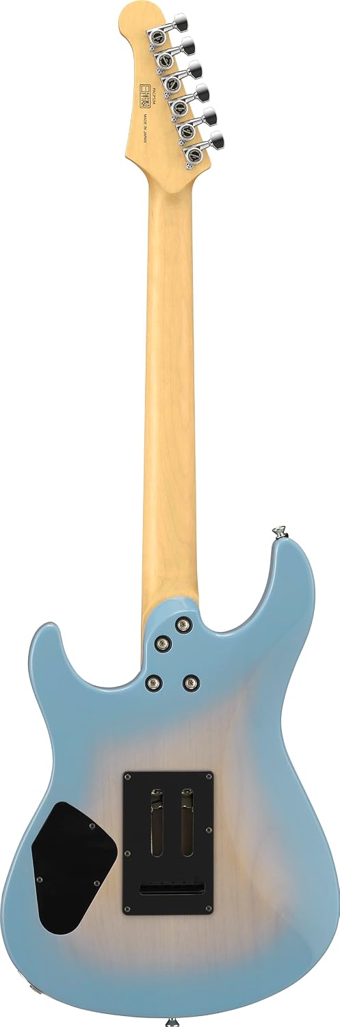 Yamaha Pacifica Professional Electric Guitar Maple Fingerboard With Hardshell Case, Beach Blue Burst
