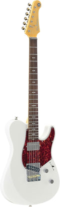 Pacifica SC Professional Electric Guitar with Rosewood Fingerboard, Shell White with Hard Case