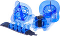 Total Body Pool Weights for Water Exercise Bundle, Polycarbonate Upper Body Bells & Padded Lower Body Fins, Aqua Therapy, Pool Exercise, Water Aerobics, Color Indicate Resistance Level