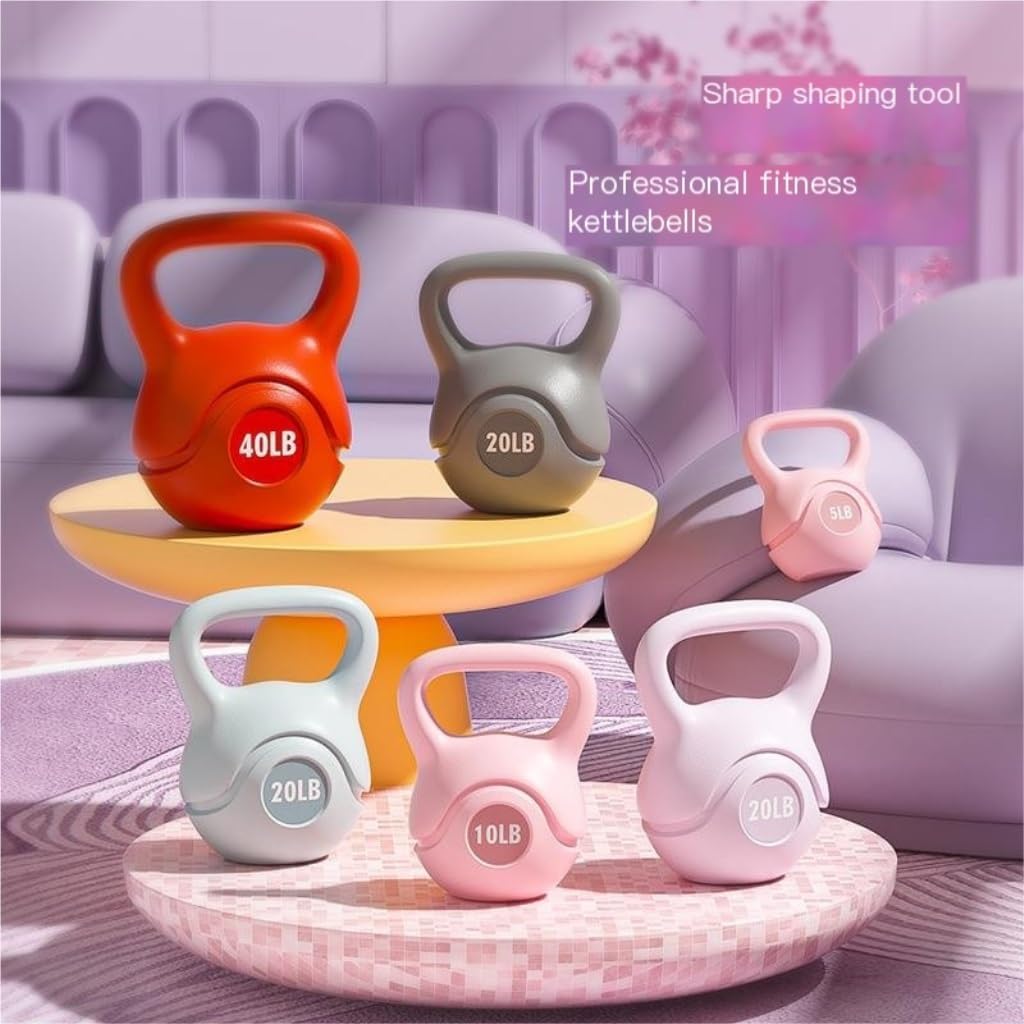 Dumbells Eco-friendly Kettlebell Fitness Home Adjustable Weight Dumbbell Kettlebell Base Supports Lifting Kettle Dumbell Set