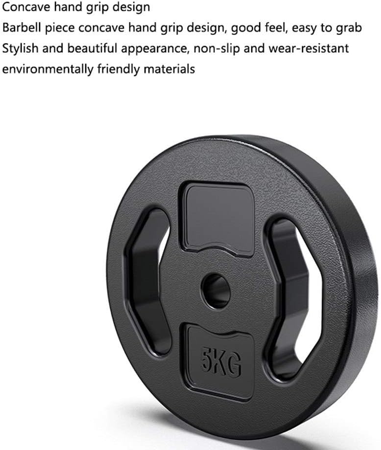 Weight Plates-Micro Weight Plates for Olympic Barbell or Dumbbell Encapsulation Barbell Small Hole Fitness Equipment 2.5kg-10kg/5.5lb-22lb