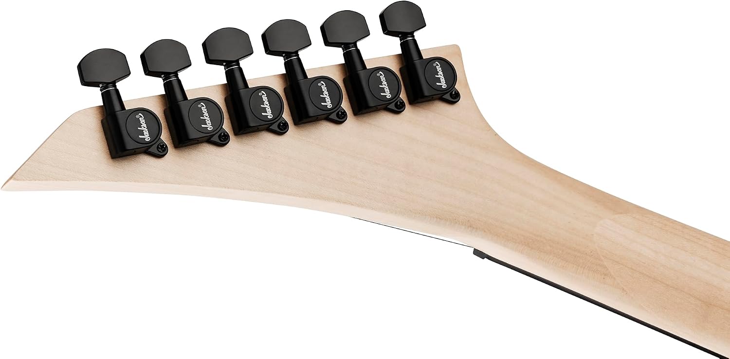 Jackson JS Series Dinky JS11Q Electric Guitar - Transparent Black Bundle with Frontman 10G Amplifier, Gig Bag, Tuner, Strap, Cable, Picks, and Austin Bazaar Instructional DVD
