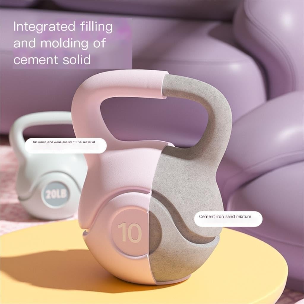 Dumbells Eco-friendly Kettlebell Fitness Home Adjustable Weight Dumbbell Kettlebell Base Supports Lifting Kettle Dumbell Set