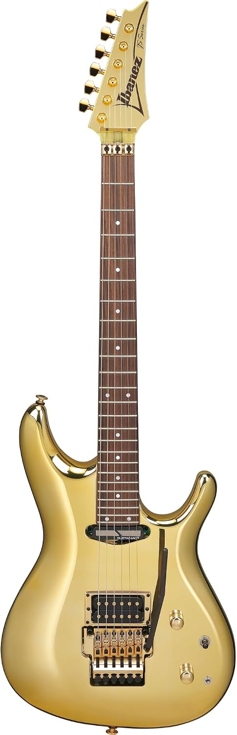Ibanez JS1GD Joe Satriani Signature Gold Boy Electric Guitar, Rosewood Fingerboard, Gold Chrome
