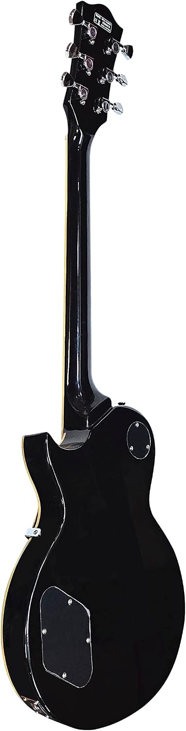 IYV-ILS-340 BK, Solid Body Electric Guitars, Black