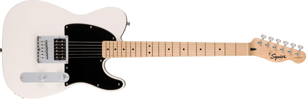 Squire Sonic Esquire Electric Guitar, Arctic White, Maple Fingerboard
