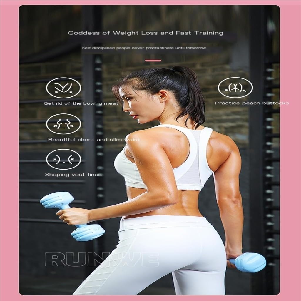 Dumbells Fitness Small Dumbbells For Men And Women, Women's Dumbbells For Arm Muscle Training, Home Fitness Equipment Dumbell Set