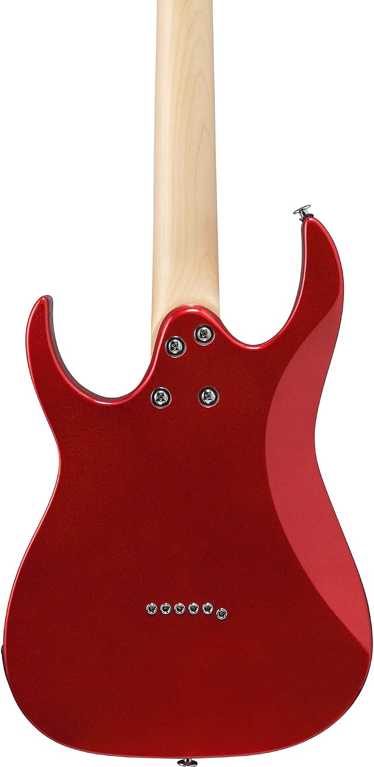 Ibanez GRGM21M RG Gio miKro Short-Scale Electric Guitar - Candy Apple Bundle with Gig Bag, Tuner, Instrument Cable, Strap, Austin Bazaar Instructional DVD, and Polishing Cloth