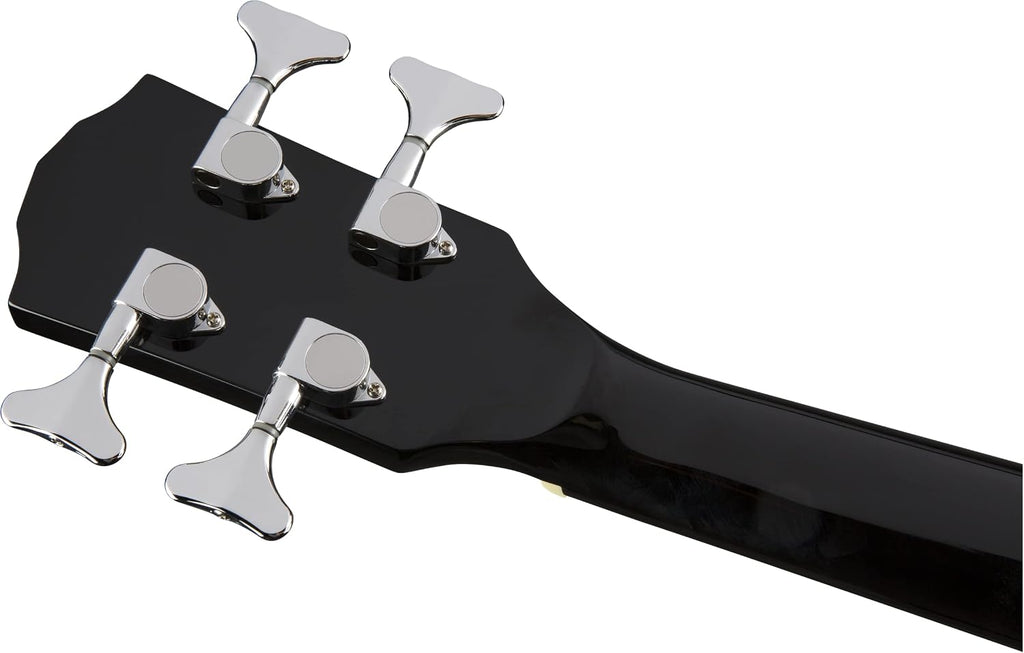 Fender Acoustic Bass Guitar 4-String with Fishman Bass Acoustic Guitar Pickup with Tuner and Equalizer, Classic Design with Rounded Walnut Fingerboard, Mahogany Construction, Spruce Top