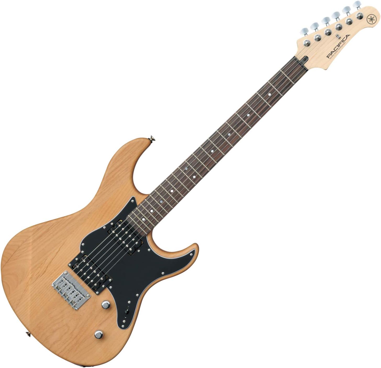Yamaha Pacifica PAC120H YNS Solid-Body Electric Guitar, Yellow Natural