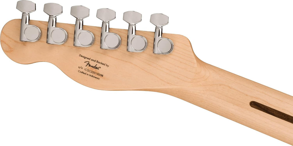 Squire Sonic Telecaster Electric Guitar, California Blue, Laurel Fingerboard