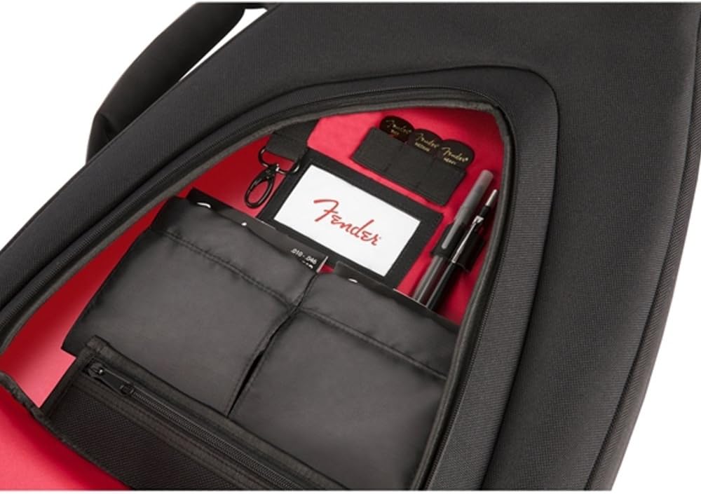 Fender FE1225 Electric Guitar Gig Bag, Black