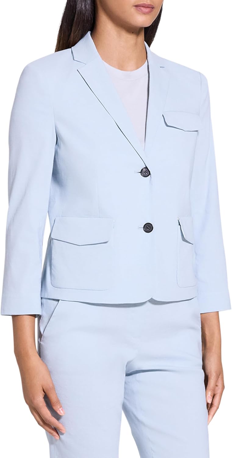 Theory Women's Shrkn Pkt JKT U