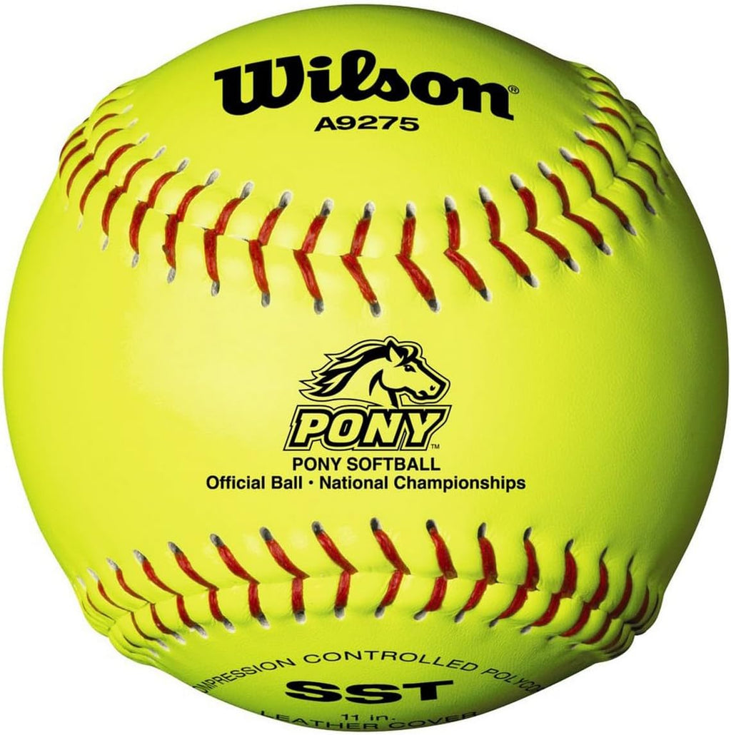 WILSON A9075 Pony League Softball (12-Pack)