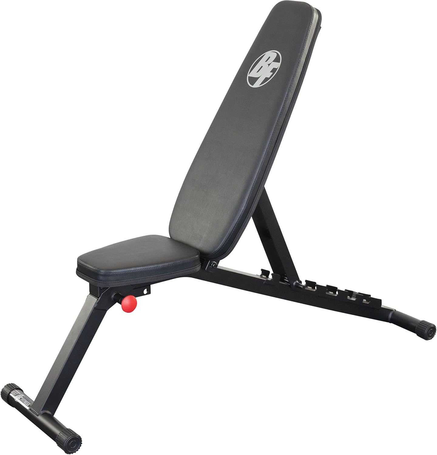 Best Fitness Folding Weight Bench (BFFID25) for Barbell and Dumbbell Exercises, Strength Training Home Gym Equipment, Incline & Decline Workouts