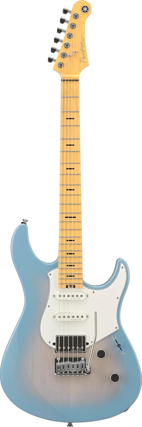 Yamaha Pacifica Professional Electric Guitar Maple Fingerboard With Hardshell Case, Beach Blue Burst