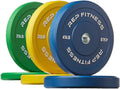 REP Color Bumper Plates LB Olympic Barbell Weights – Rubber Training Discs for Home Gym Strength Lifting, Low Bounce Durable, Weight Pairs & Sets 10 15 25 35 45 Pound Options