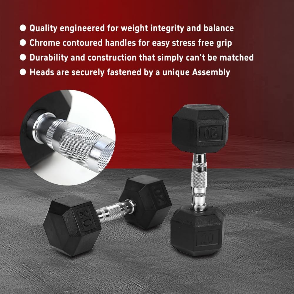 JHshop 25LB (2piece) Dumbbell Weights for Exercises,Strength Training Equipment,Solid Cast Iron Dumbbell Weight,Dumbbell Weight Set for Home Gym or Professional Gym