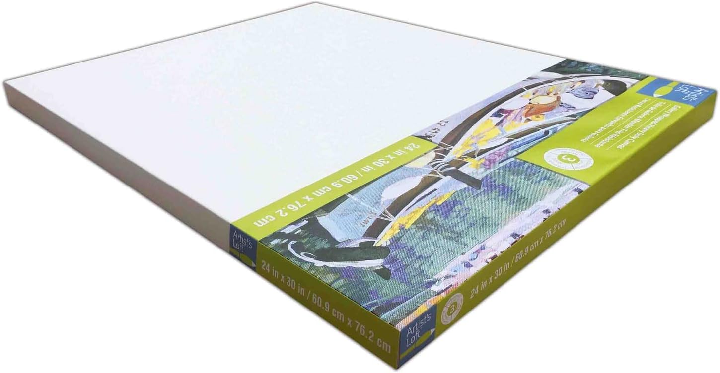Artist's Loft Level 3 Gallery Wrapped Heavy Duty Canvas, 6 Pack