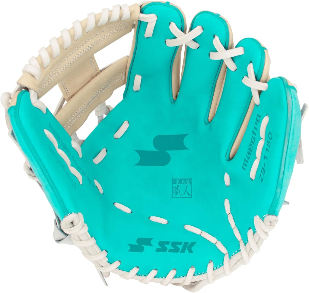 SSK Z9 Maestro Infield Baseball Glove – 11.25' - 11.5' - 11.75' - 12' – Right & Left Hand Throw