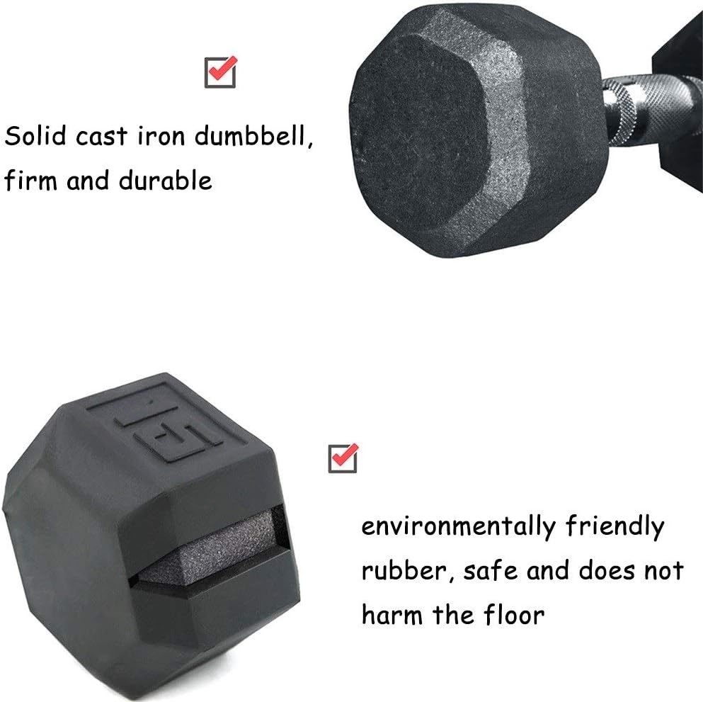Adjustable Fillable Dumbbells Set,Household Hexagonal Encapsulated Pure Iron Dumbbell Fitness Equipment, Gym Men And Women Pure Steel Handle