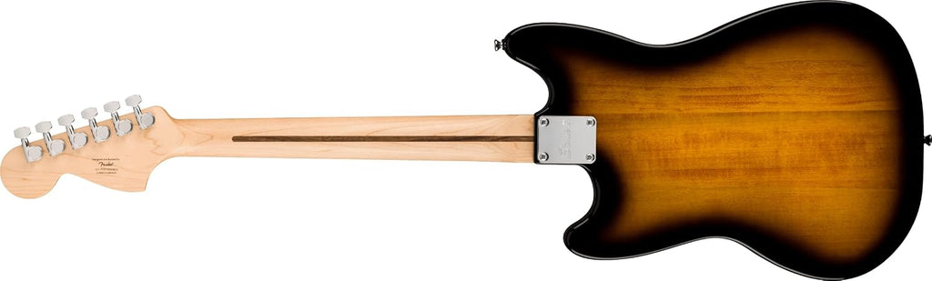 Squire Sonic Mustang Electric Guitar, 2-Color Sunburst, Maple Fingerboard