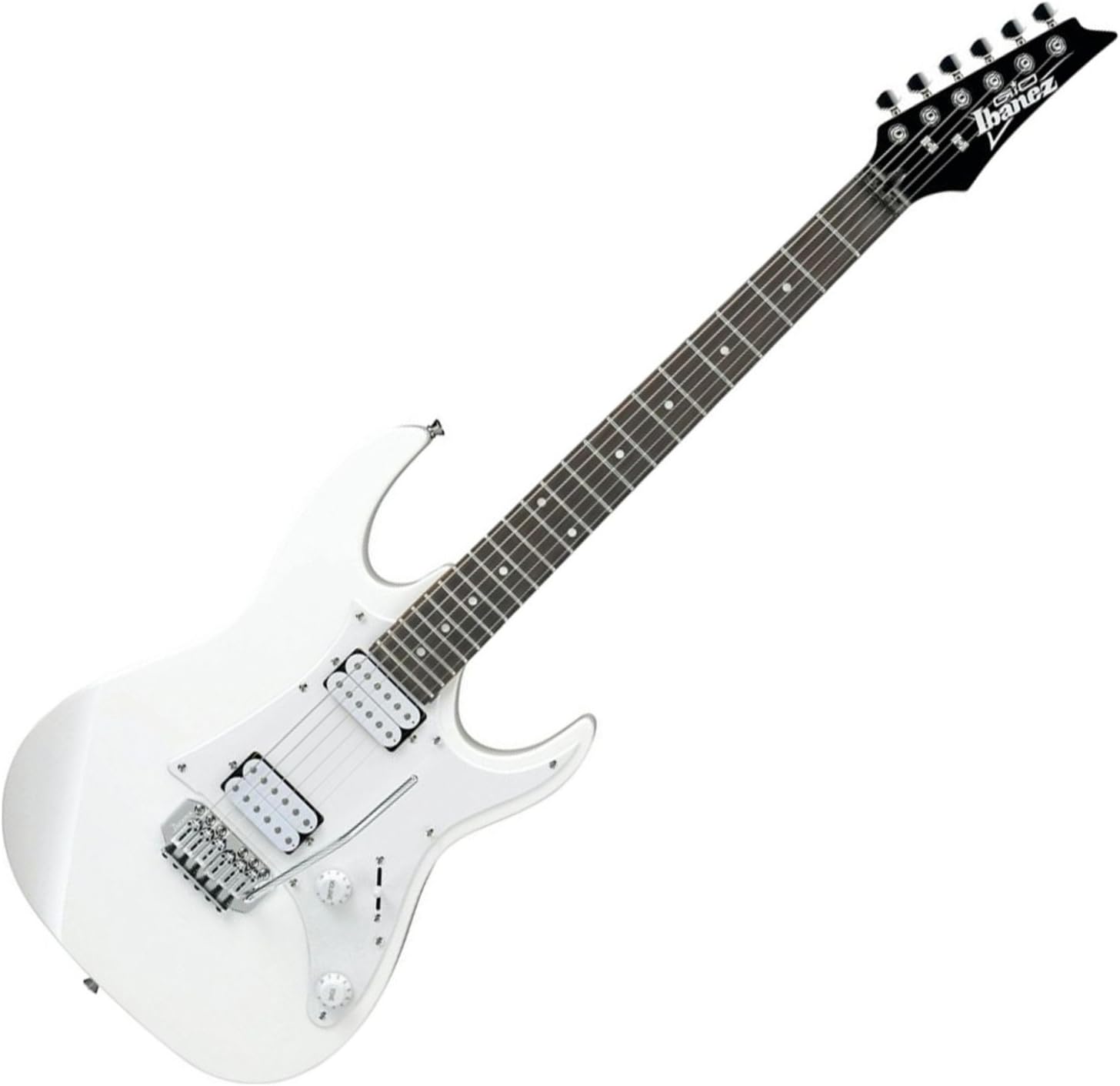 Ibanez 6-String Solid-Body Electric Guitar, Right, White