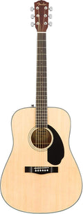 Fender CD-60S Dreadnought Acoustic Guitar, with 2-Year Warranty, Natural
