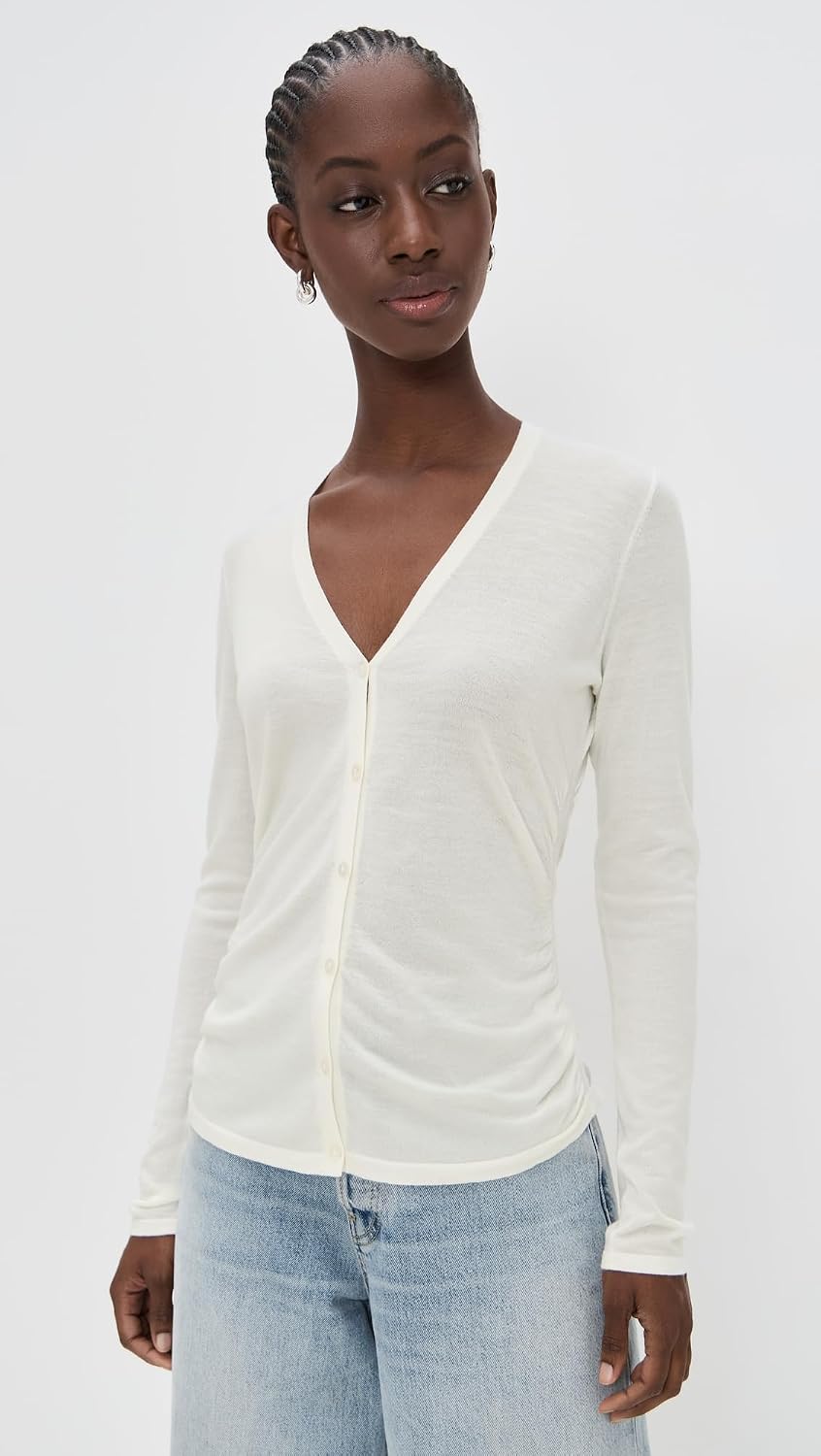 Theory Women's Shirred Cardigan