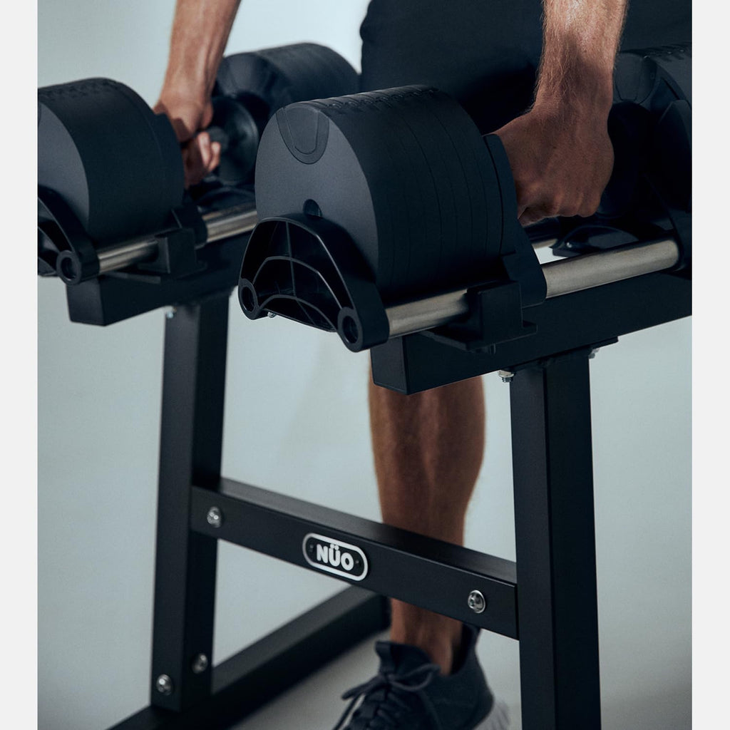 Bodytech x Noubell dumbbell Adjustable Dumbbell weight change with one-hand