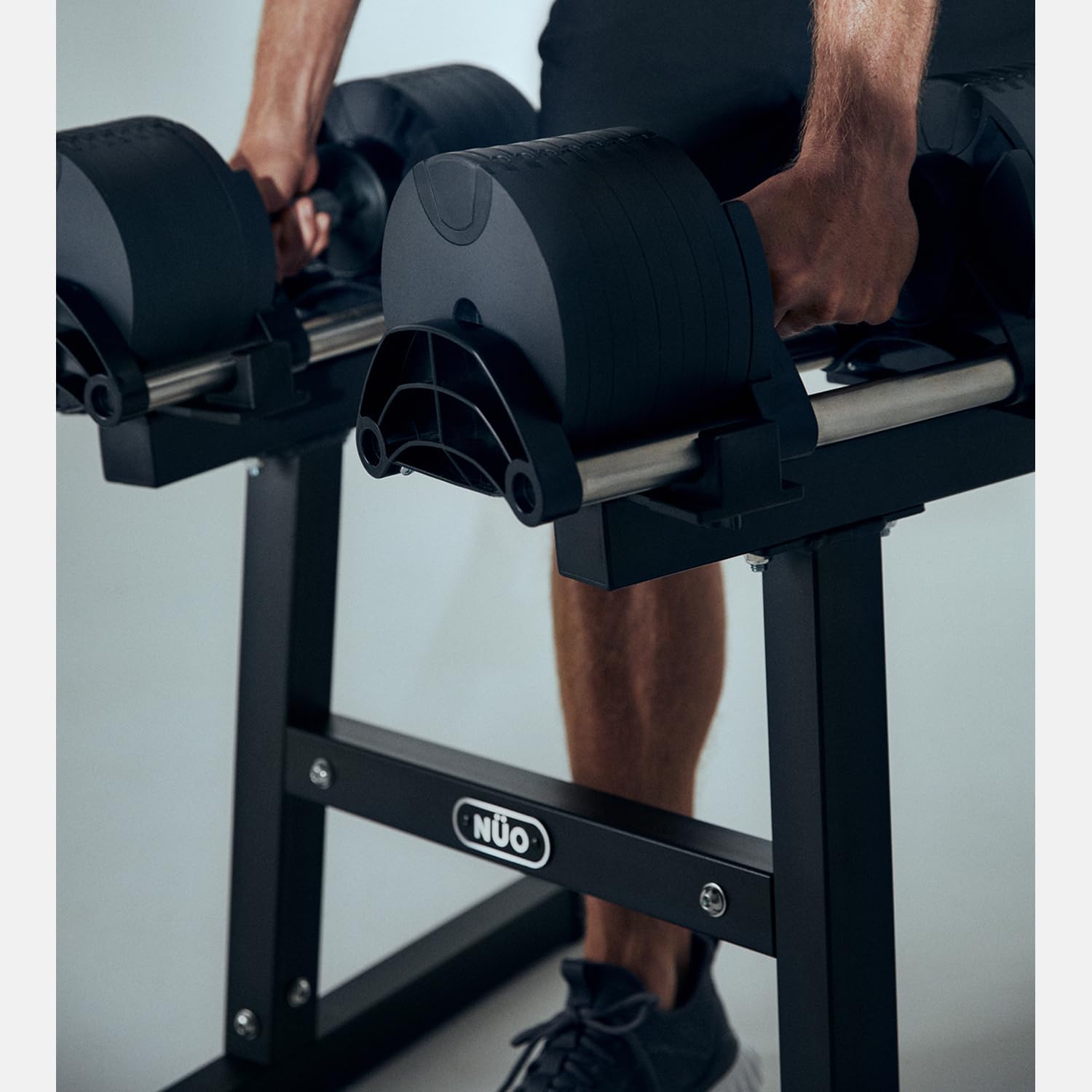 Bodytech x Noubell dumbbell Adjustable Dumbbell weight change with one-hand