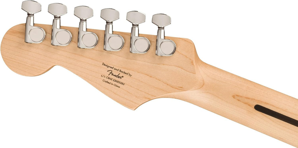 Fender FSR Squier Sonic Stratocaster Electric Guitar - Arctic White, Maple Fingerboard, White Pickguard