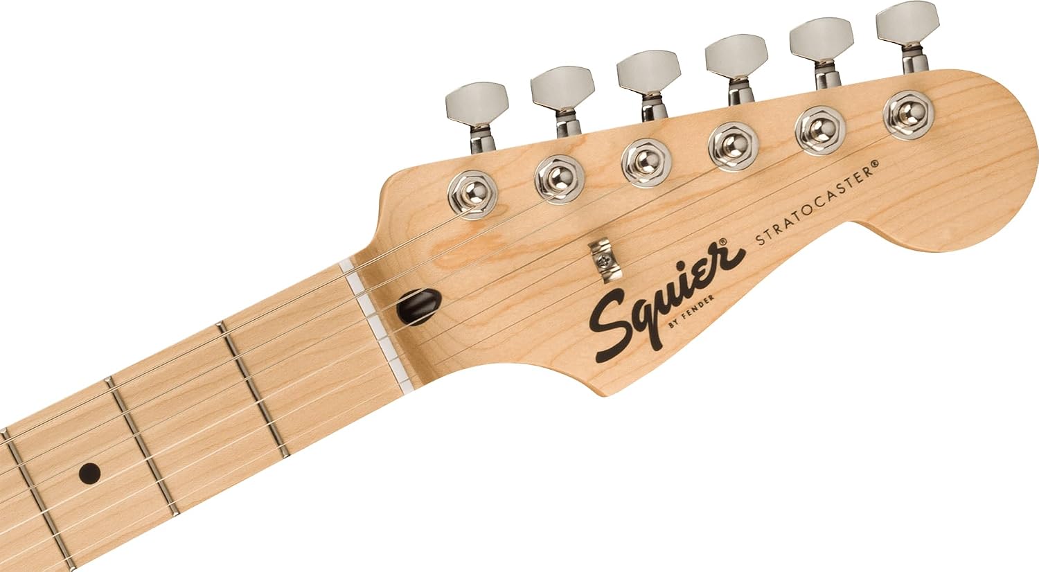 Fender Squier Sonic Stratocaster - Arctic White Bundle with Mustang Micro Headphone Amplifier, Cable, Tuner, Strap, Picks, and Austin Bazaar Instructional Video