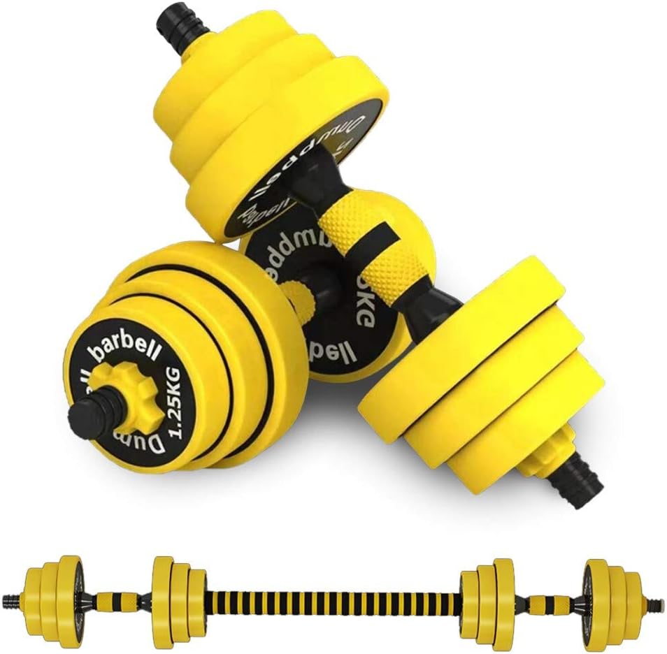 Adjustable Dumbbell Barbell Weight Pair, Weight, Multifunction, Home 7 Weights Exercise Equipment Home Weights 35 Dumbbell 5 Pound Plates 1 Inch