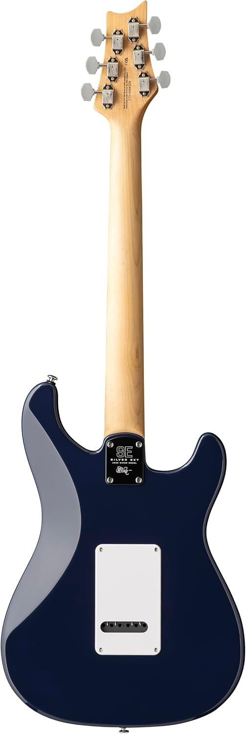 PRS SE Silver Sky Rosewood Board Lefty, Traditional Blue