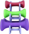 Drfeify 6pcs Hand Fitness Weights Set, 2lb 3lb 5lb Bodybuilding Exercise Equipment with Rack Holder, for Women Muscle Training Home Office Workout