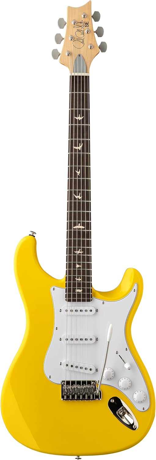 PRS SE Silver Sky Rosewood Board, Dandy Lion with Gigbag