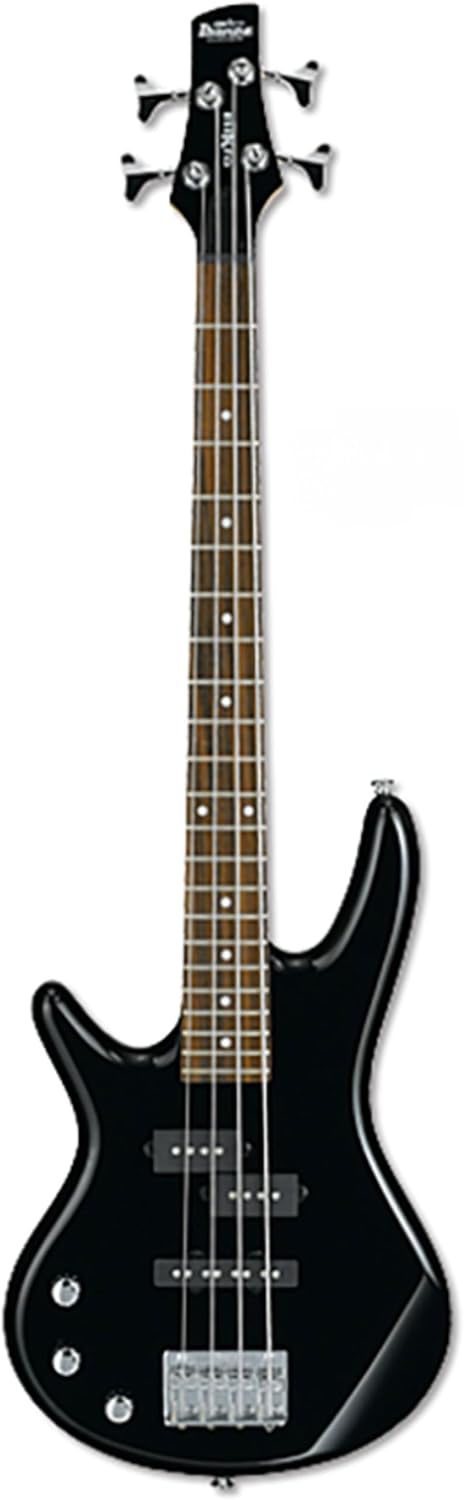 Ibanez GSRM20BKL Left Handed 4-String Short Scale, 28.6' Bass - Black