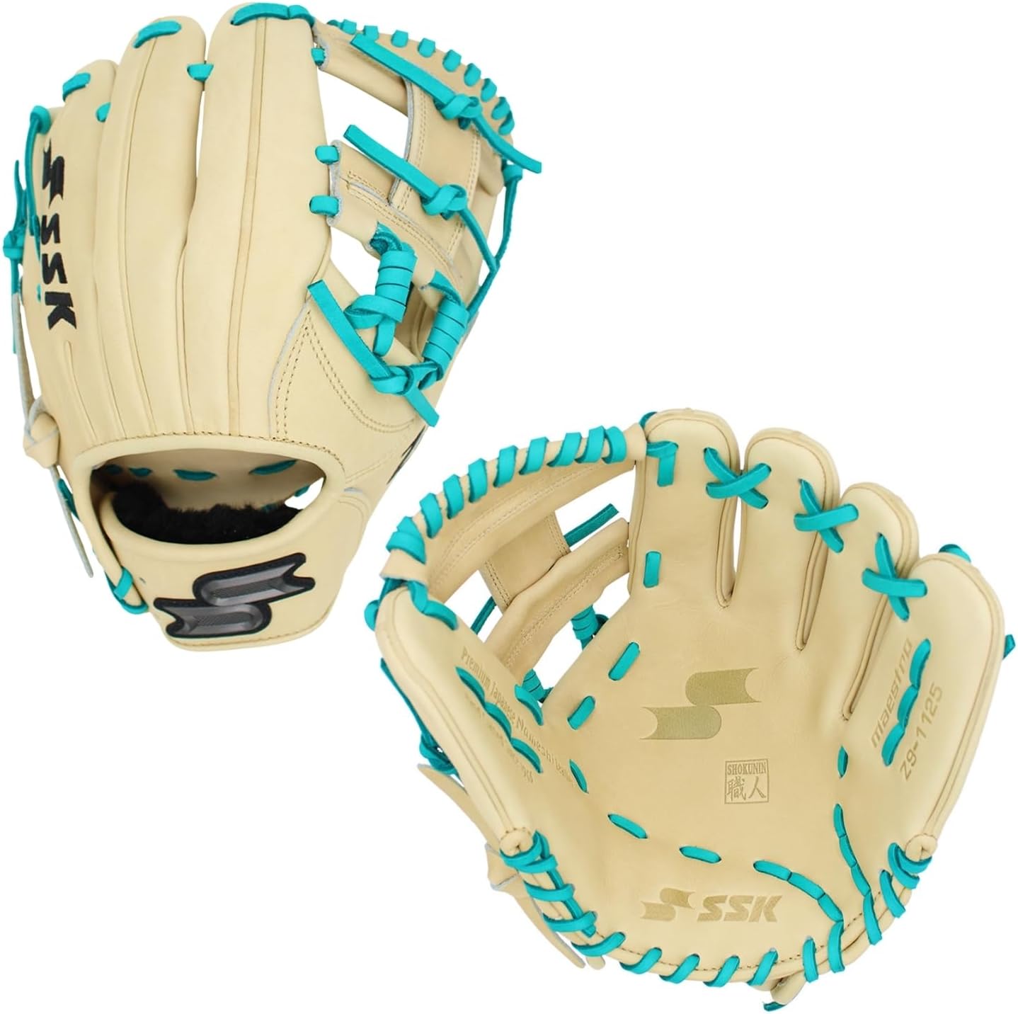 SSK Z9 Maestro Infield Baseball Glove – 11.25' - 11.5' - 11.75' - 12' – Right & Left Hand Throw