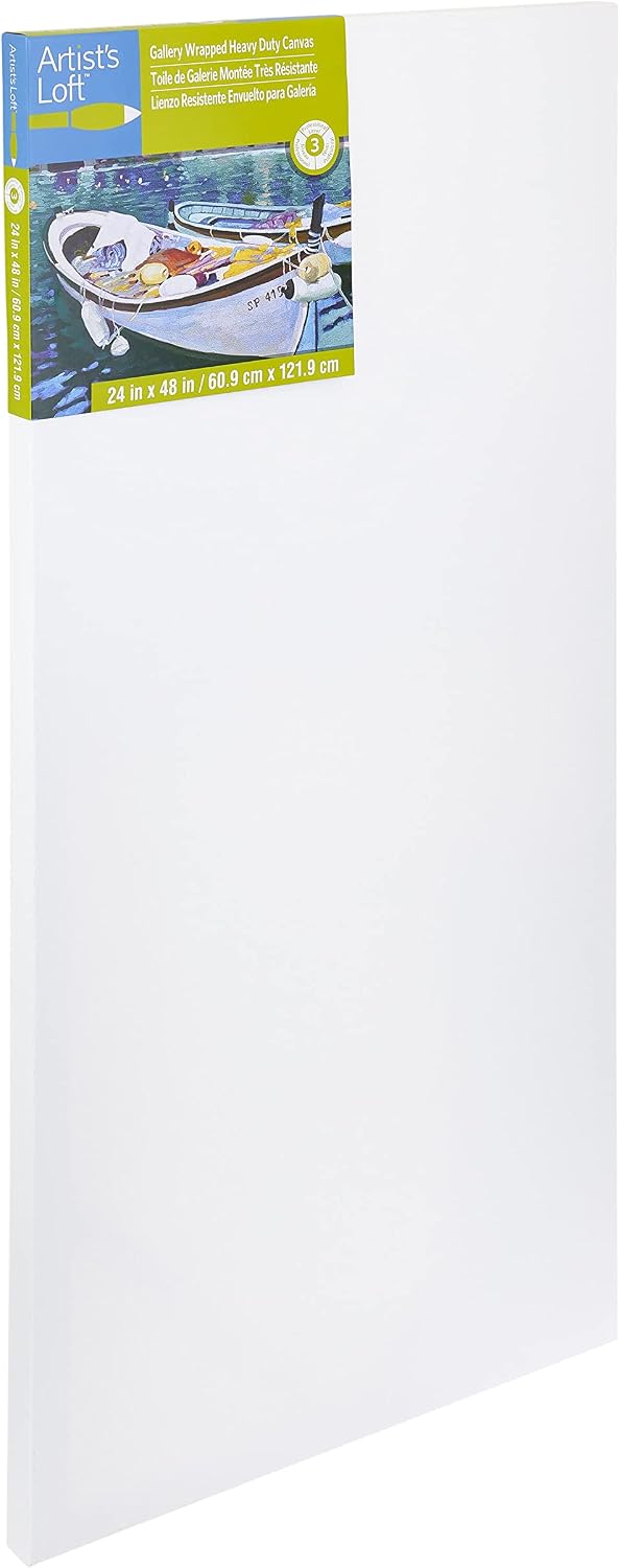Artist's Loft Level 3 Gallery Wrapped Heavy Duty Canvas, 6 Pack