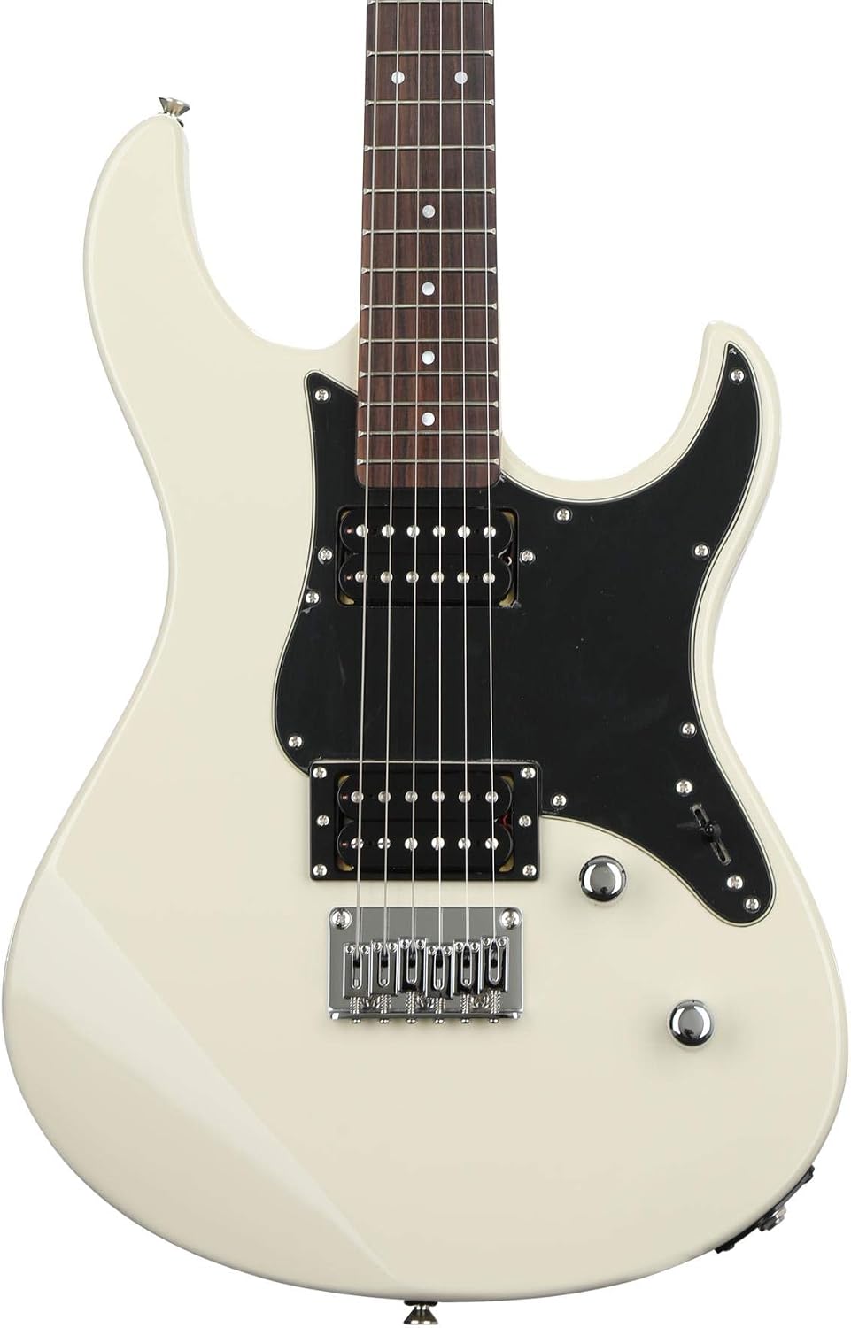 Yamaha Pacifica PAC120H VW Solid-Body Electric Guitar, Vintage White,medium
