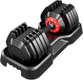 Keppi Adjustable Dumbbells Set, 10-55 Lb Dumbbells with Anti-Slip Metal Handle for Exercise|Fitness,Fast Adjust Weight for Whole Exercise Need