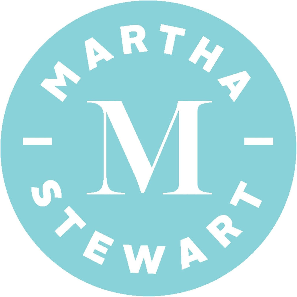 Martha Stewart - Queen Duvet Cover Set, Crisp & Smooth Bedding with a Cotton Percale Lightweight Feel, Reversible 3 Piece Bed Set with Matching Pillowcases (Simple Scallop Blue)