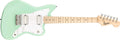 Squier Mini Jazzmaster Electric Guitar, with 2-Year Warranty, Surf Green, Maple Fingerboard