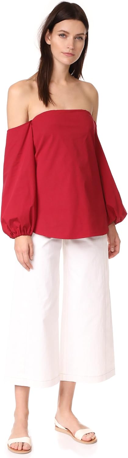 Theory Women's Long Laureema_Light Popli Woven (Tops)