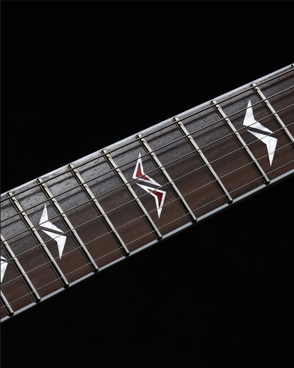 WestCreek RACER Solid Body Electric Guitar, Double Cut guitar, Rounded End Frets, Bone nut, Rosewood Fingerboard, Mahogany Body (Bumble-B)