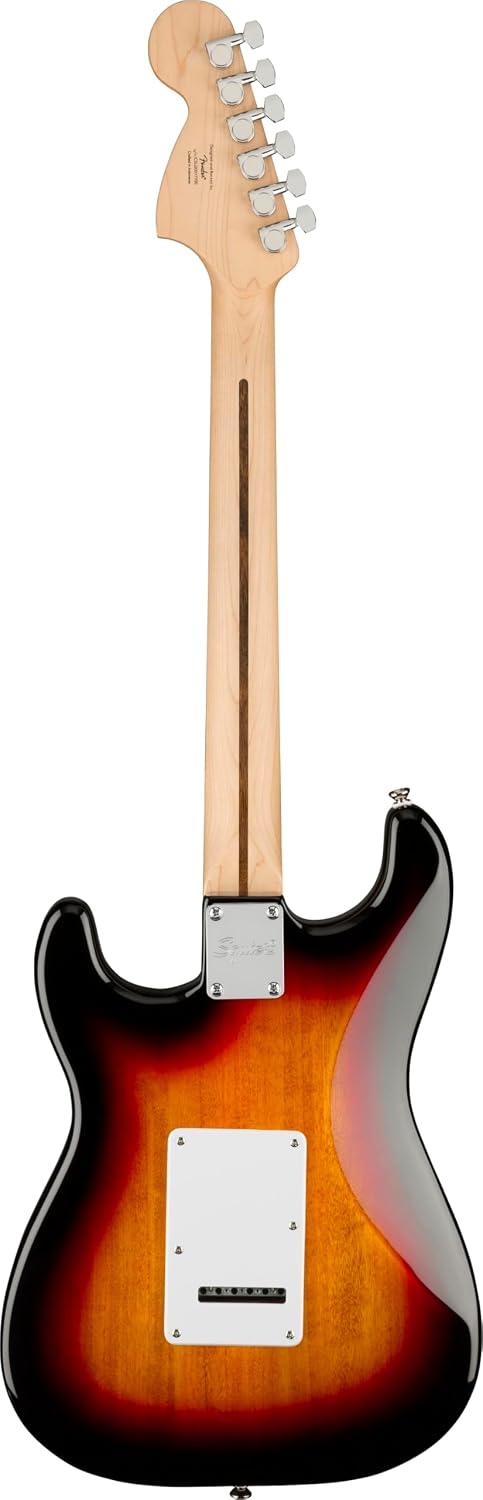 Squier Affinity Series Stratocaster Electric Guitar, with 2-Year Warranty, 3-Color Sunburst, Laurel Fingerboard